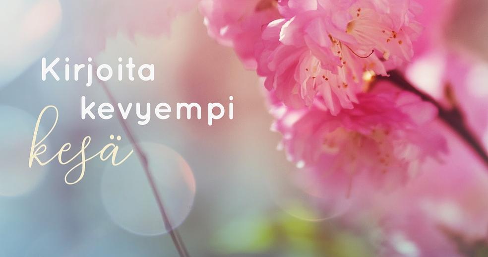 Kirjoita kevyempi kesä (EG) by Katri Syvärinen Ky